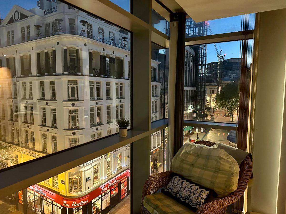 Birmingham Prime Location Stunning Apartment Floor-To-Ceiling Windows Eksteriør billede